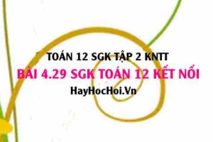 Bài 4.29 SGK Toán 12 tập 2 Kết nối tri thức: Tìm nguyên hàm lượng giác có điều kiện